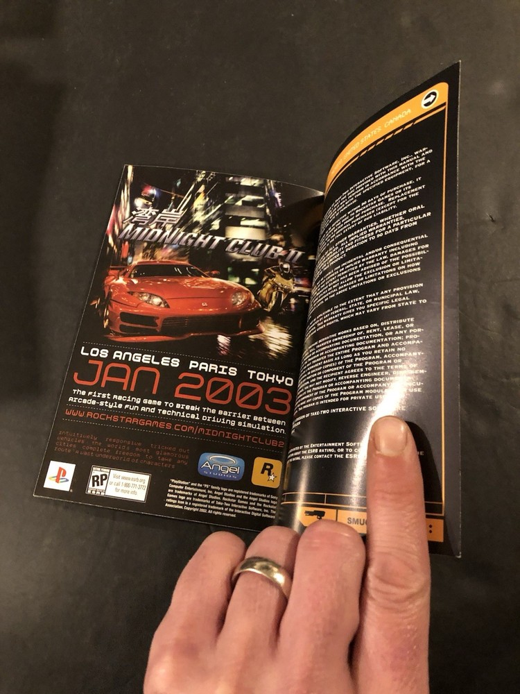 smugglers run ps2 manual Only