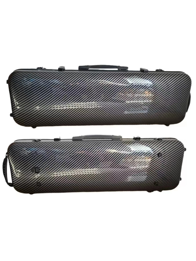 Good quality Rectangular carbon fiber 4/4 violin Case hard case music
