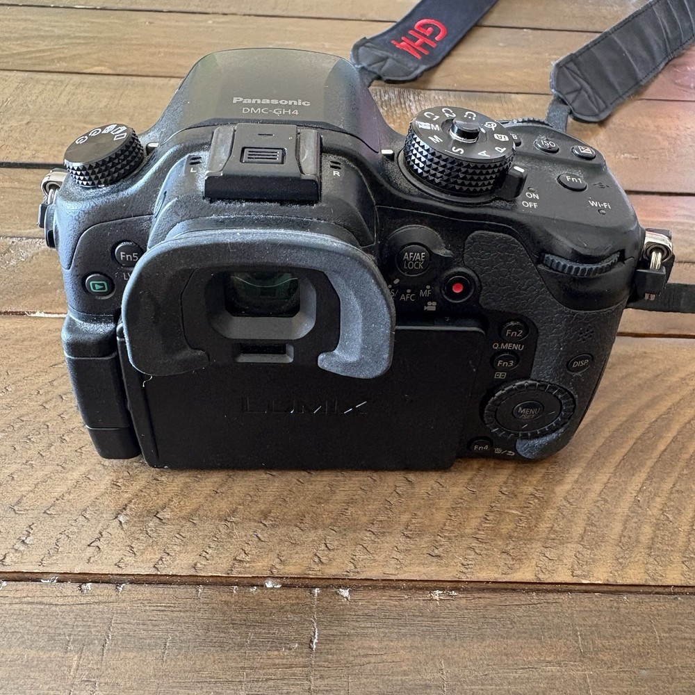 Panasonic Lumix GH4 Camera Body Strap Battery Only