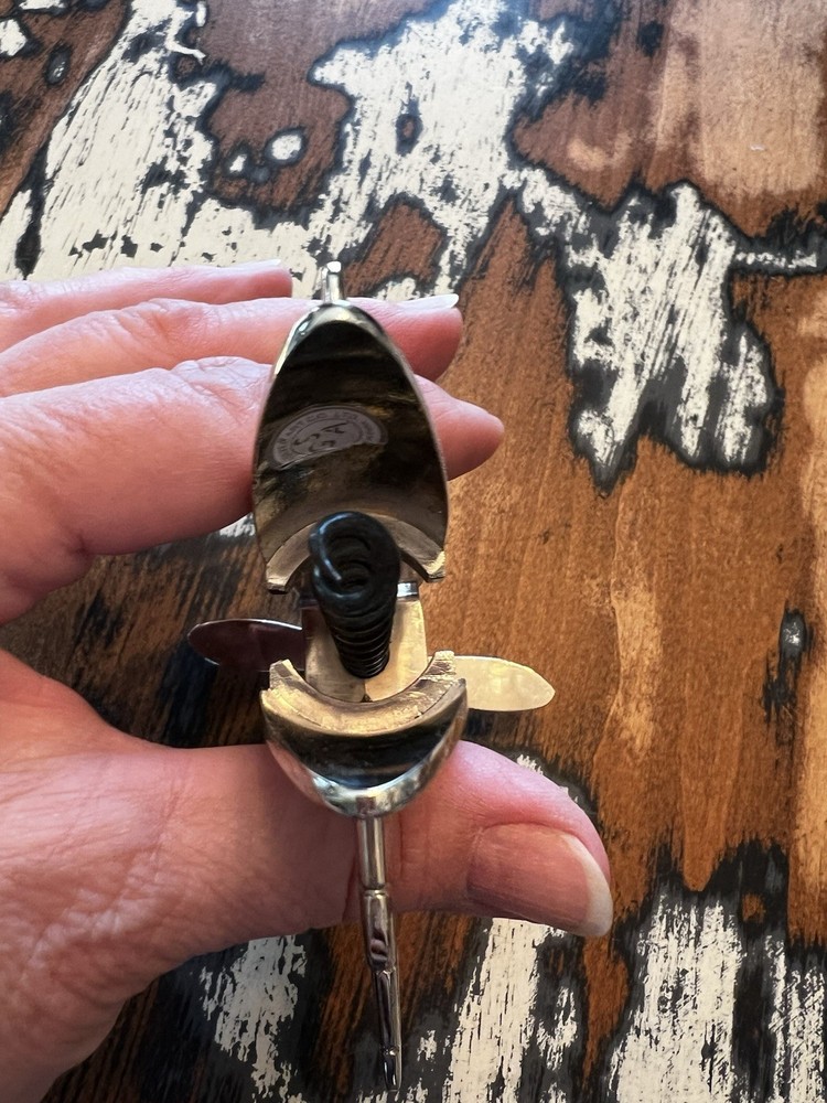 GODINGER SILVER ART Airplane Self Pull Cork Screw Silver