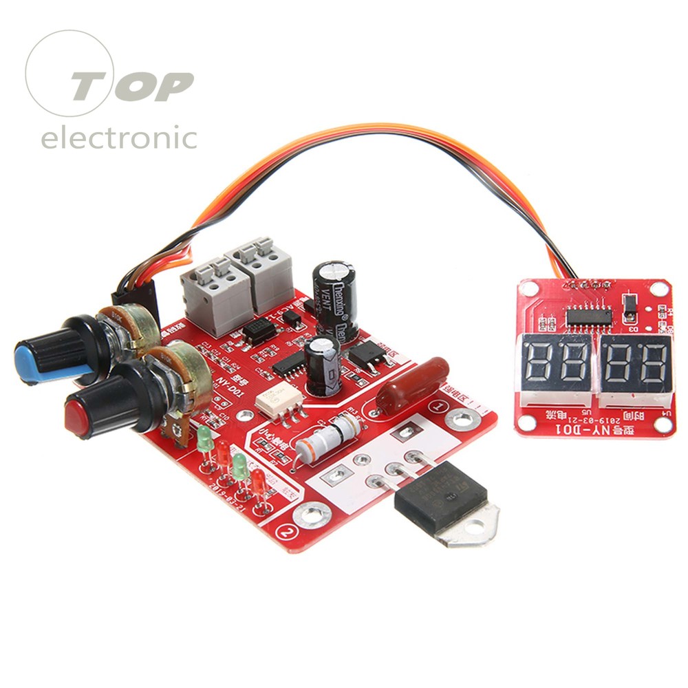 Spot Welders Control Board 100A Digital display Spot Welding Time Controller