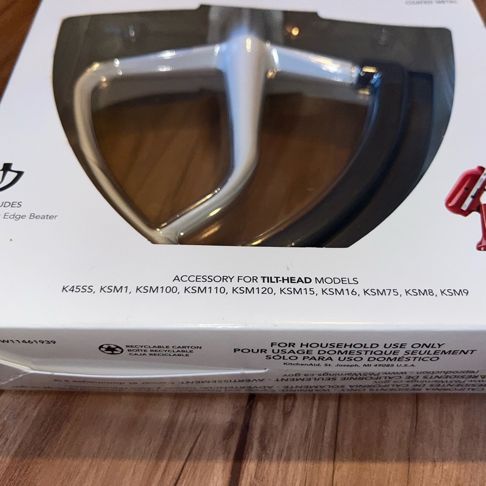 KitchenAid KFE5T Tilt-Head Flex Edge Beater NEW
