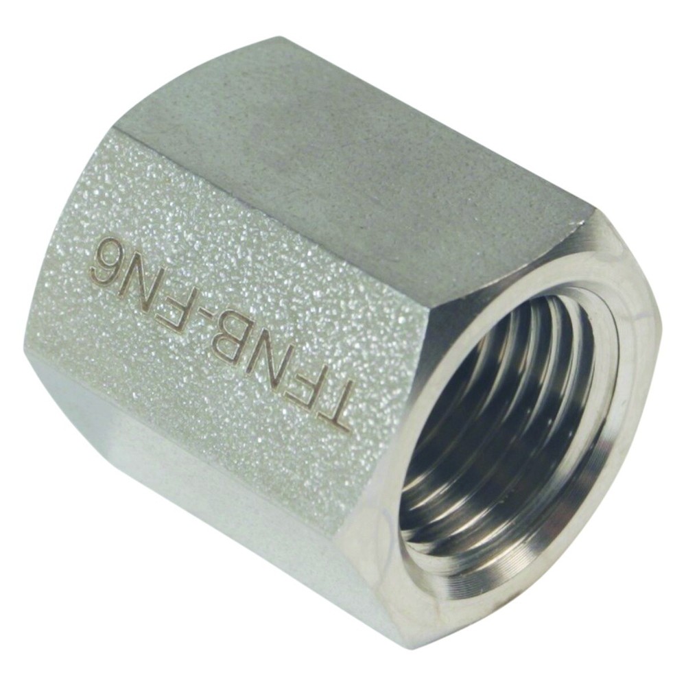 Threaded NPT Cap | FNPT 3/8 inch - SS316 (5 Pack)