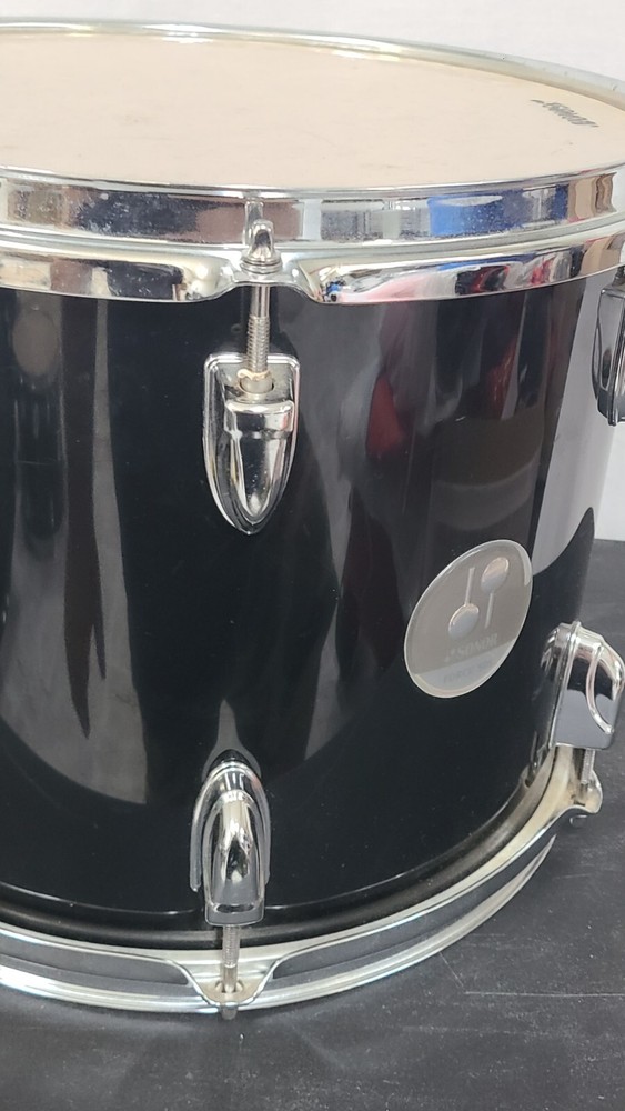 Vintage Sonor Force 505 12" x 11" Rack Tom Drum Black