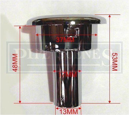 Twyford Replacement Single Flush Cistern Push Button CF1001CP