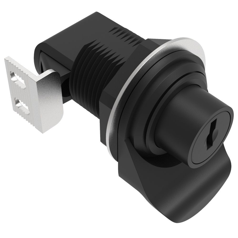 SouthCo LOCK PUSH W/KEY & KEEPER 93-313