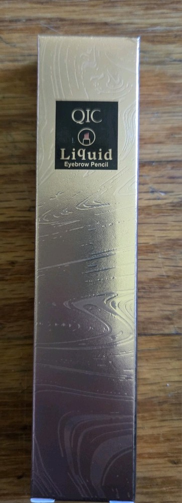 QIC Liquid Waterproof Eyebrow Pencil Micro Fork Tip Dark Brown (02)
