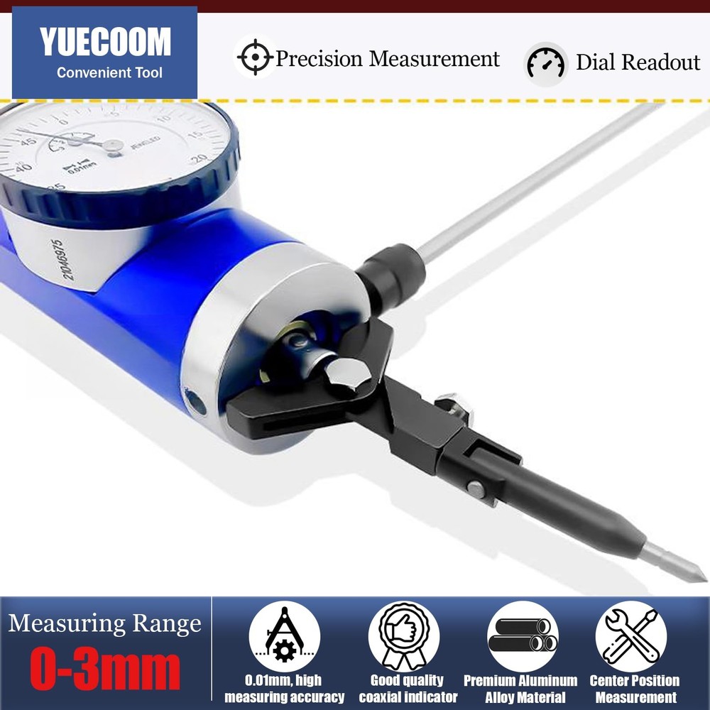 Yuecoom Coaxial Indicator, Dial Indicator Centering Indicator,...
