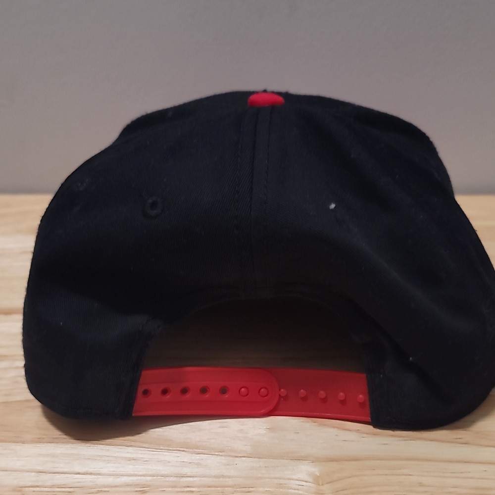Deadpool Snapback Hat Black Red Original Movie Merchandise OSFA