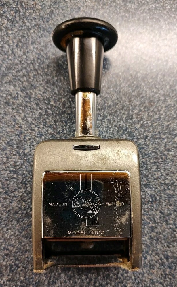 Automatic Numerator - Number Stamp Which Auto-Advances Number Each Stamp