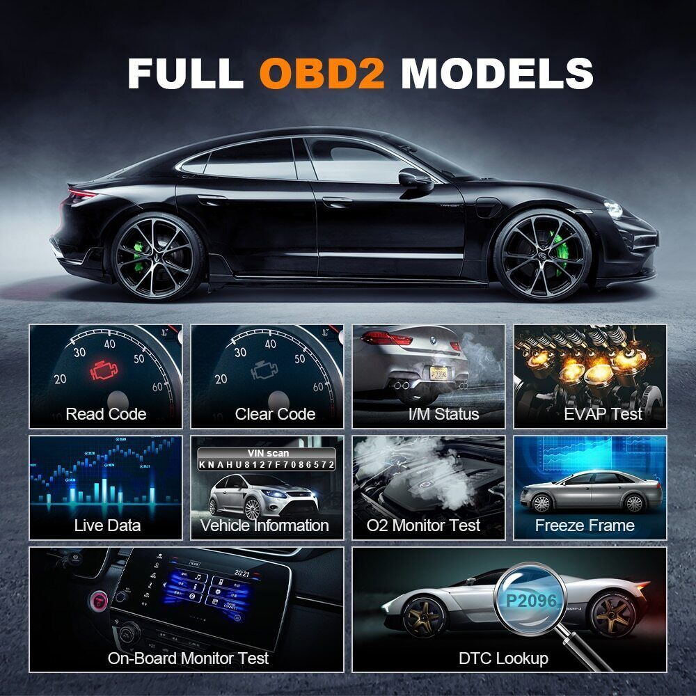 For Chrysler Dodge Bidirectional Car OBD2 Scanner Diagnostic Tool E-CU Coding