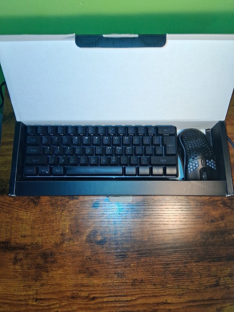RedThunder Gaming Keyboard and Mouse Bundle Wired RGB Illuminated