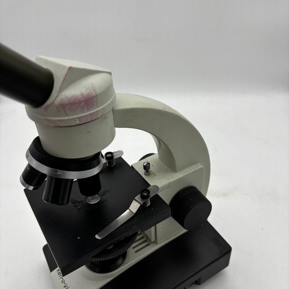 Ken A Vision Compound Microscope Rechargeable Battery Powered 40X Student School