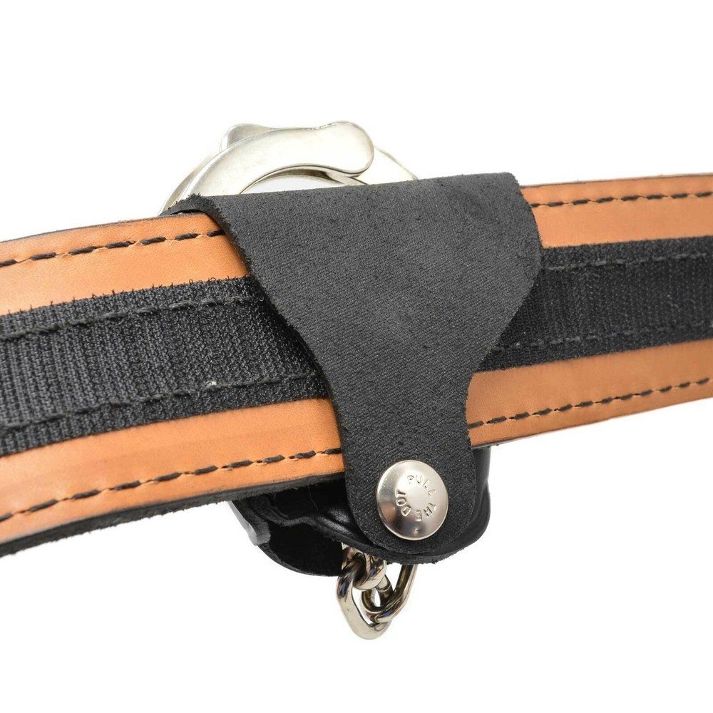Perfect Fit Quick Release ASP Handcuff Case Pouch Large Size Black Snap