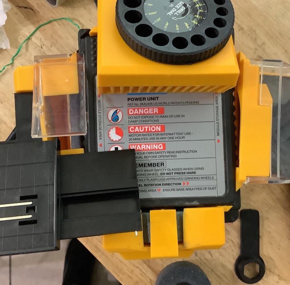 Plasplugs Compact Sharpener Unit - Drill Sharpener With Manual