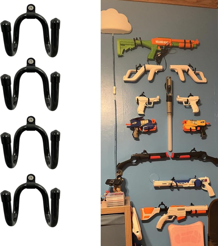 Pmsanzay 4 Pack Universal Game Controller Organizer Wall Mount