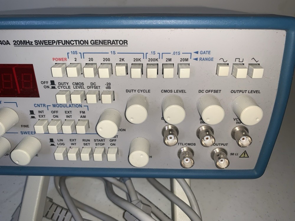 Bk Precision 4017A 20 MHz Sweep Function Generator Excellent Condition & Works