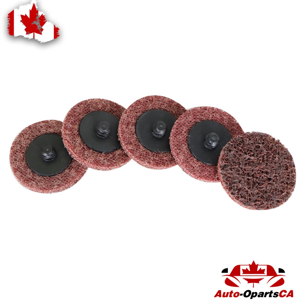 2" Medium Surface Conditioning Discs Roll Lock Grinder Sanding Pads 50Pcs