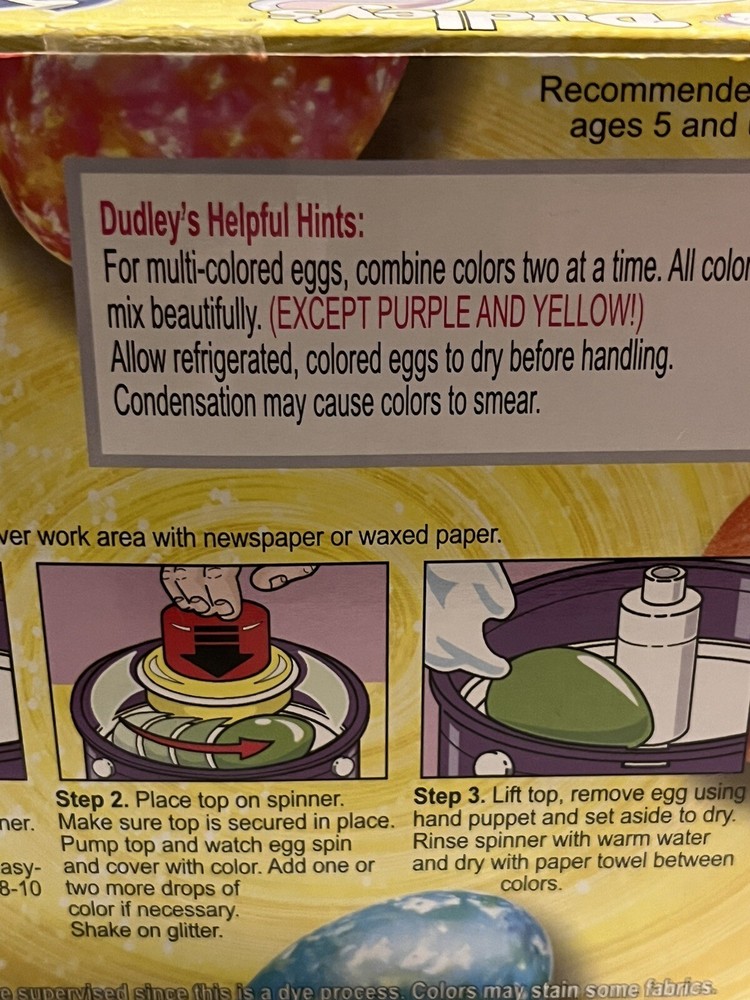 Dudley's Spin An Egg Easter Decorating Egg Spin-An-Egg (Spinner Only)