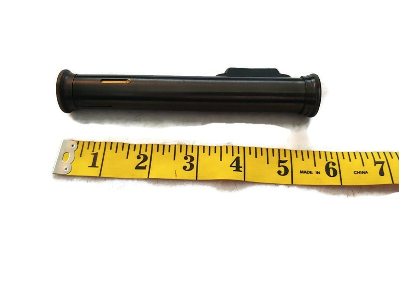 Vintage Locator Surveyor Hand Sight Scope & Sheath