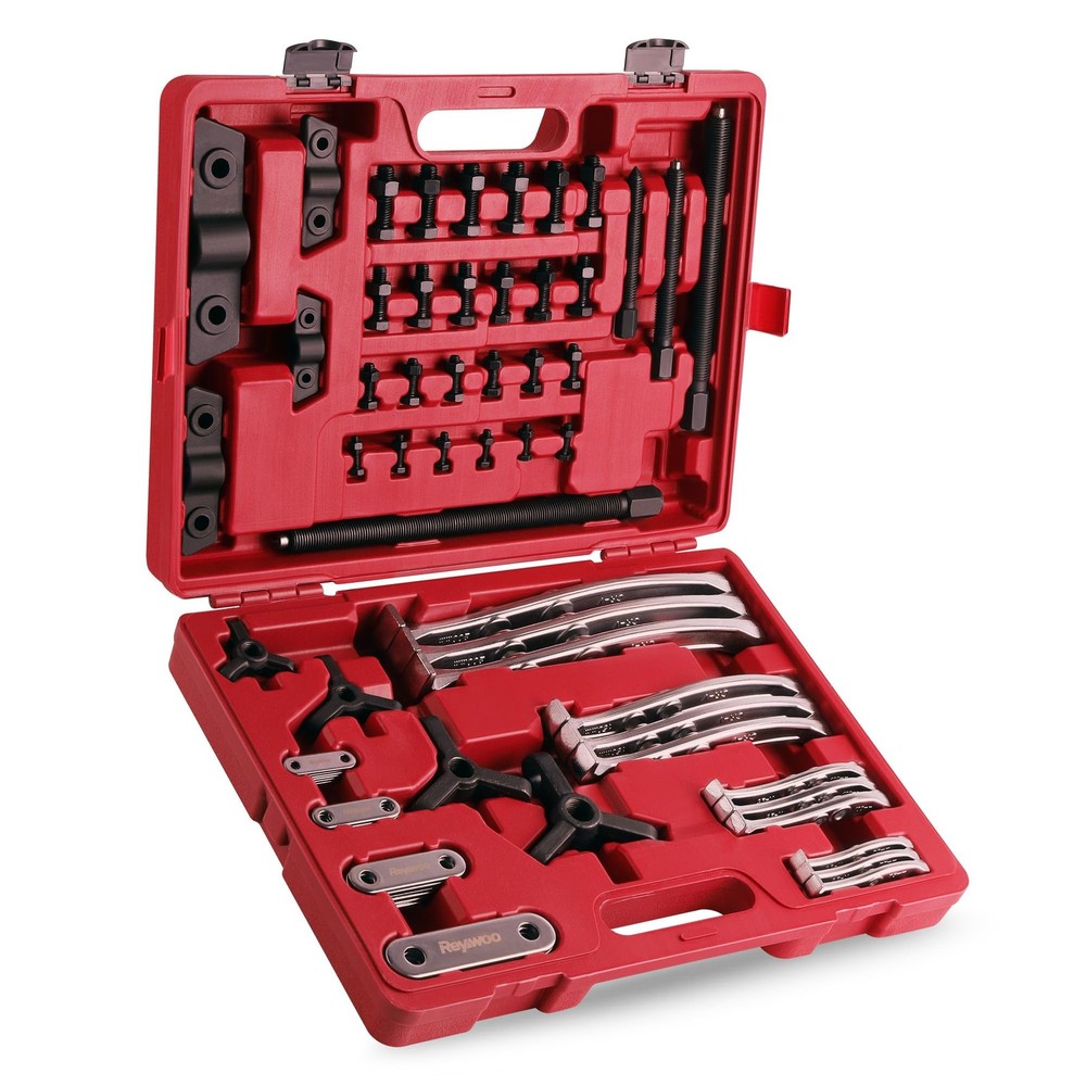 Gear Puller Set, 3" 4" 6" 8" Bearing Puller Kit for Pulley Gear Bearing