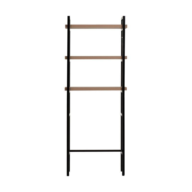 3-Shelf Over Toilet Storage Space Saver Bath Organizer Adjustable Shelving Unit