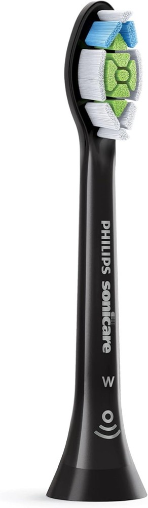 DiamondClean Toothbrush Heads, Black, 2 Pack
