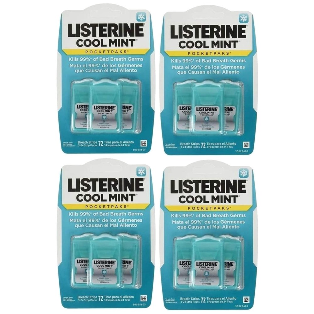 ADA Approved Cool Mint Breath Strips - 288 Strips