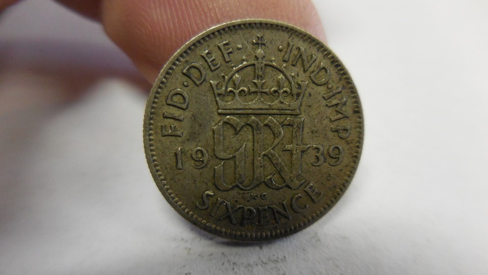 1939 Great Britain Six Pence