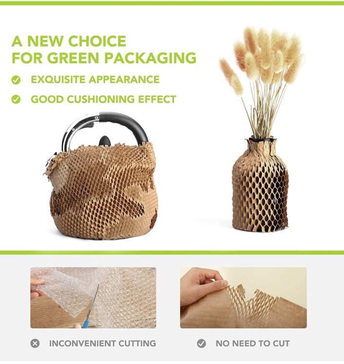 Metronic 12" x 128" Honeycomb Wrap Roll