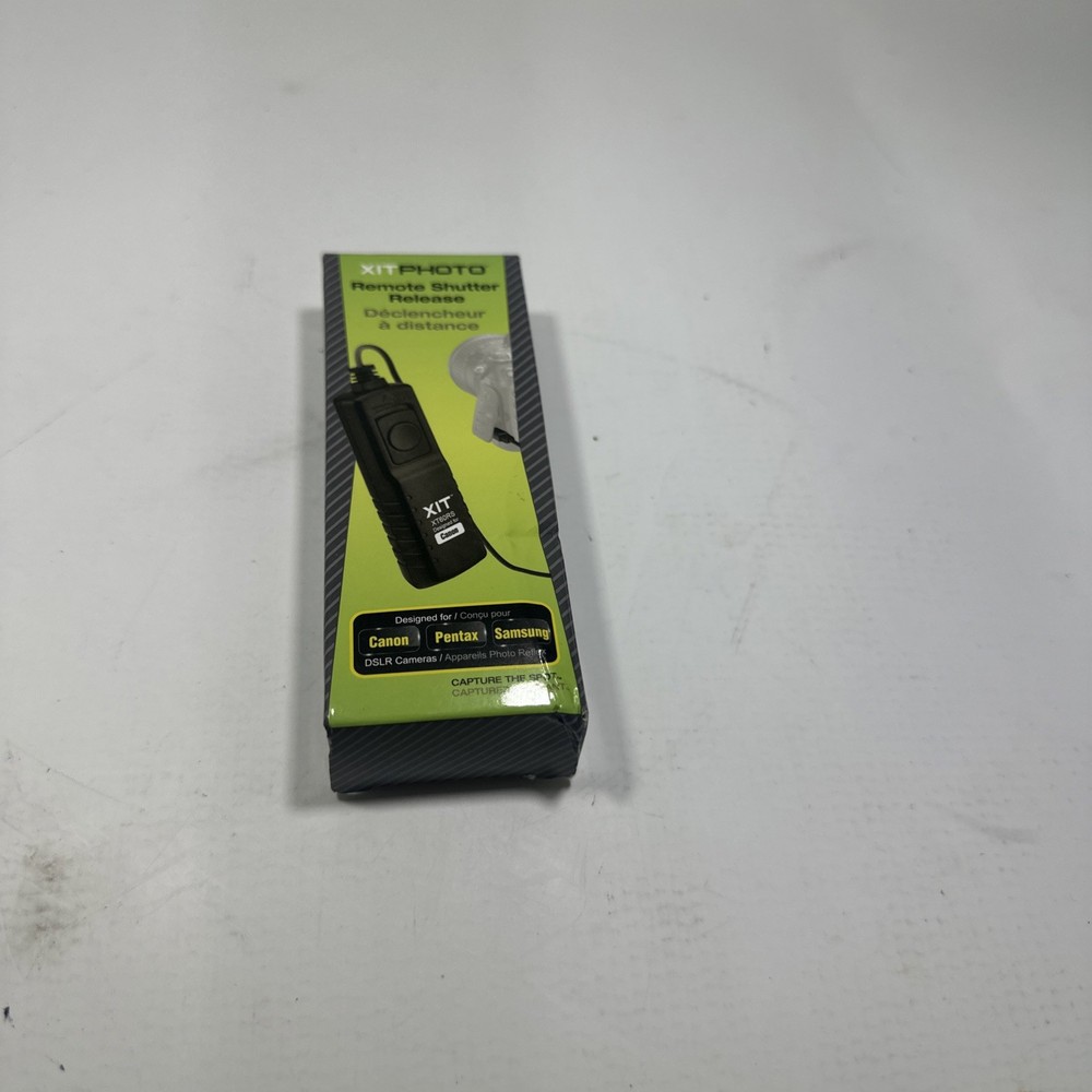 XIT XT60RS DESIGNED FOR CANON WIRED REMOTE CONTROL BLACK