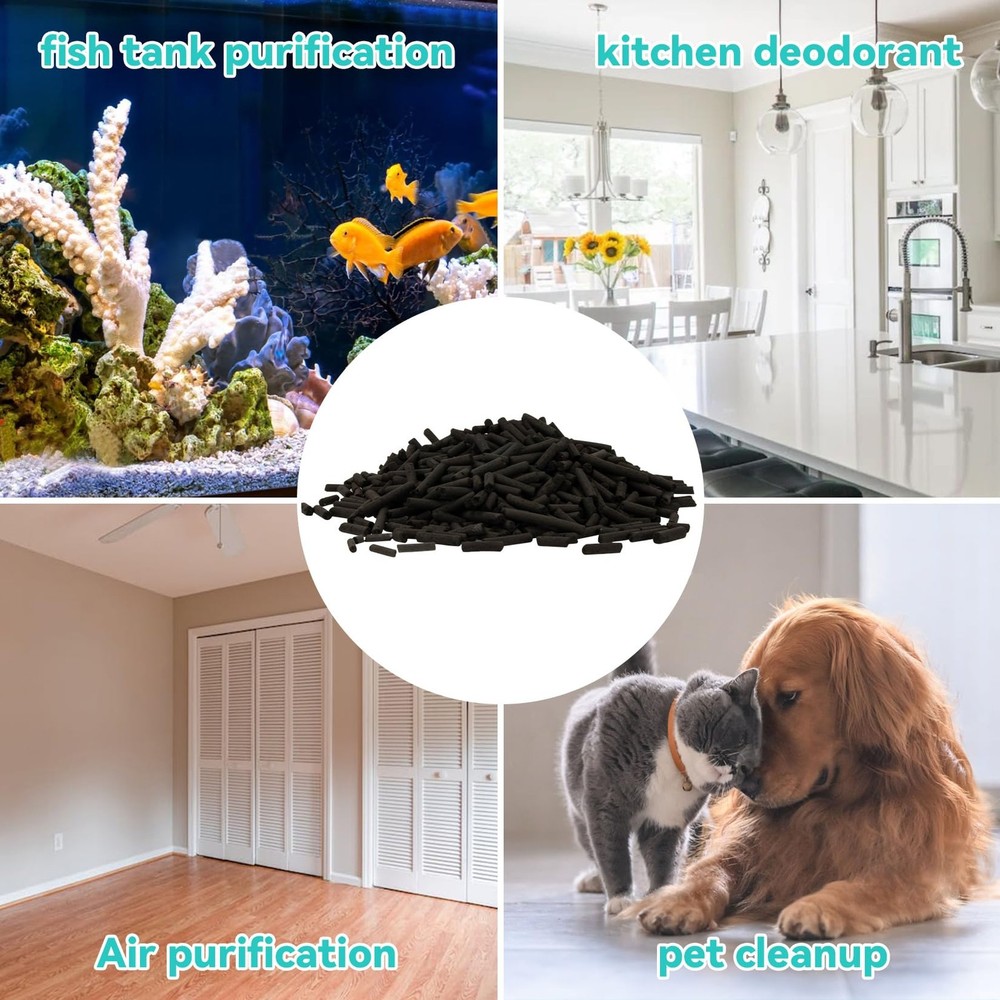 Sukh 310g Activated Carbon Pellets - Charcoal Filter