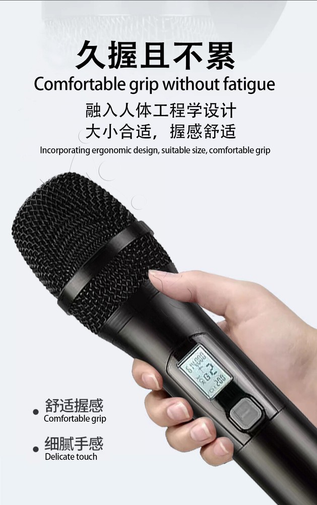 Professional Microphone Multifunctional Prea Digital Microphone KTV Karaoke