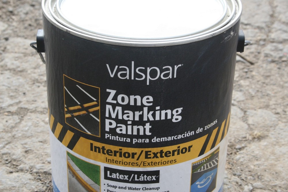 Valspar Zone Marking Paint - 137 Blue, 1Gal
