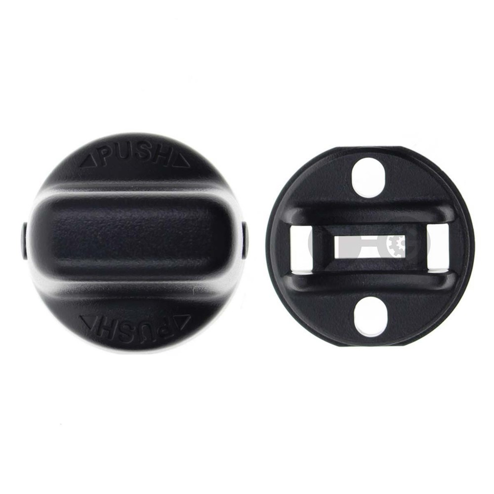 Keyless Ignition Start Switch Knob Cap & Insert For Mitsubishi Lancer 08-17