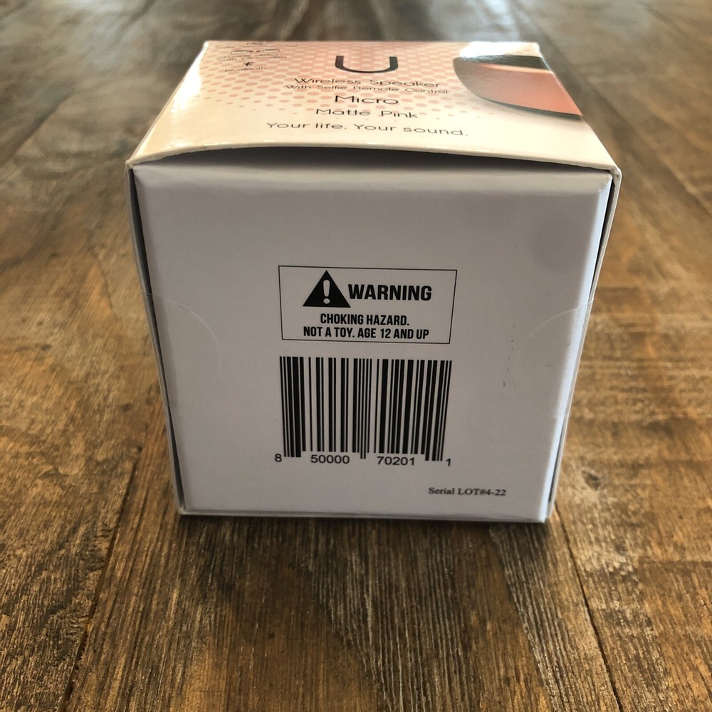 U Speakers Wireless Speaker Micro Matte Pink