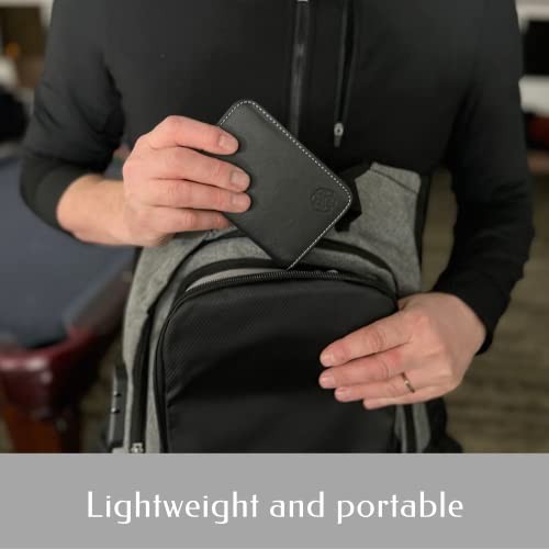 Luxury Black Slimline Cryptocurrency Wallet Case