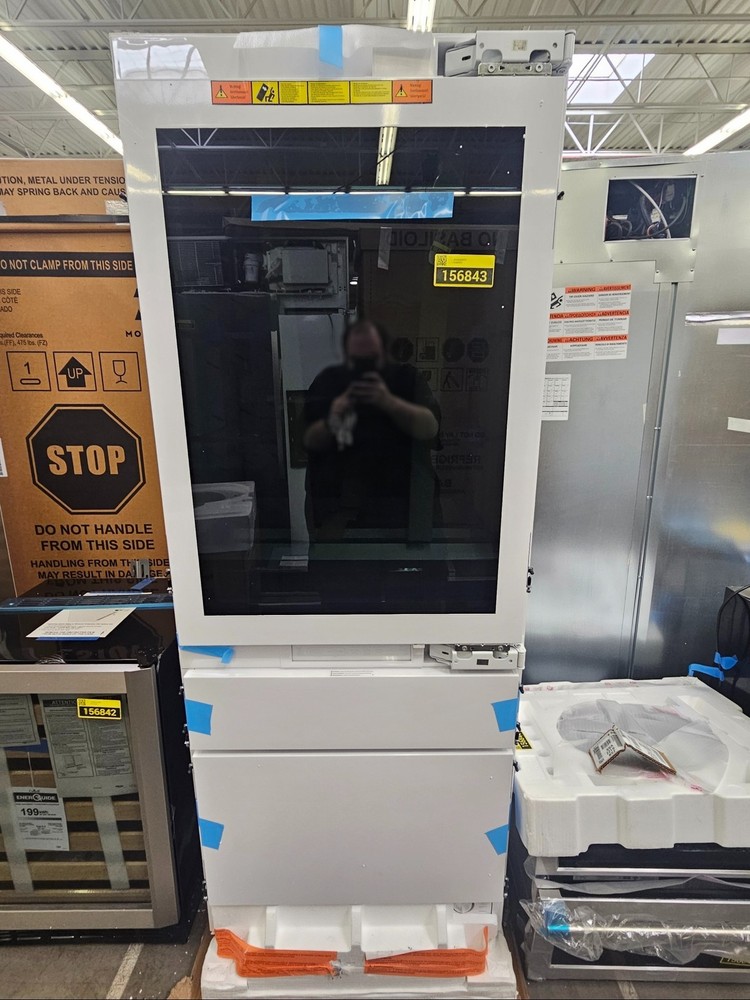 GE Monogram ZIK303NPPII 30" Panel Ready CD Built-In Refrigerator NOB #156843