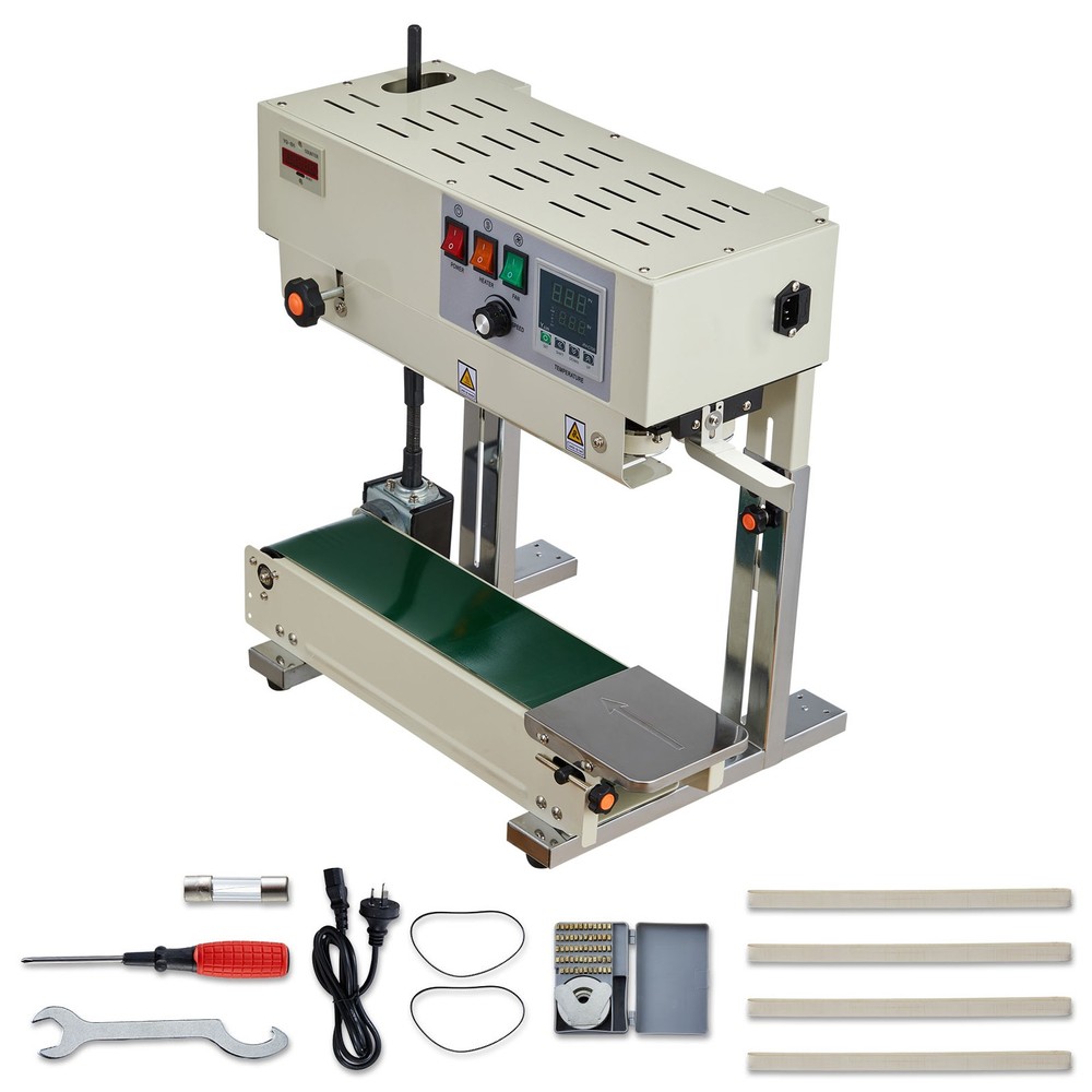 Uimoso Continuous Vertical Band Sealer Machine with Adjustable Seal Width
