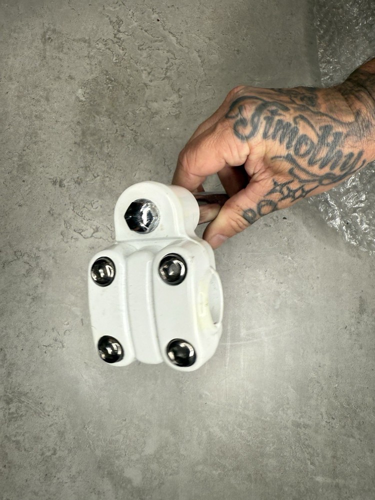 BMX 1" QUILL STEM White