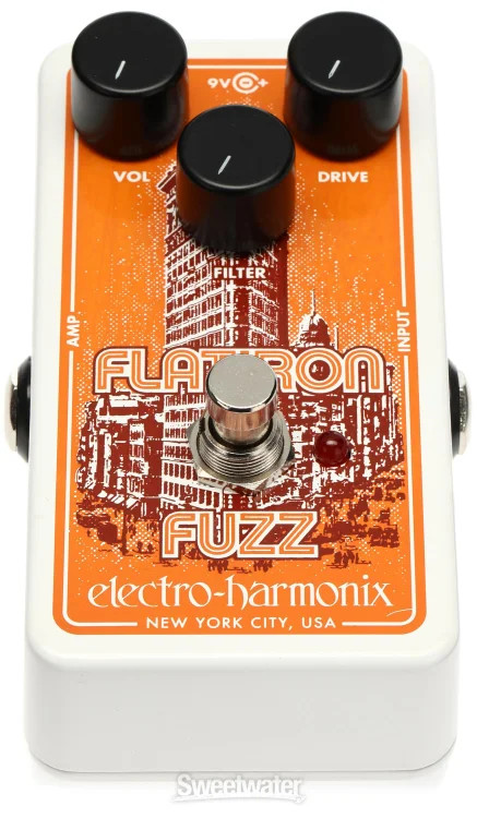 Electro-Harmonix Flatiron Fuzz Classic Op-Amp Powered Fuzz/Distortion
