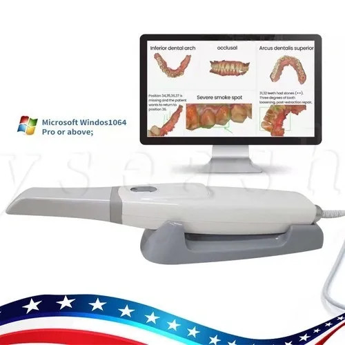 Dental Intra-oral 3D Scanner With Free Software CAD CMD Updated