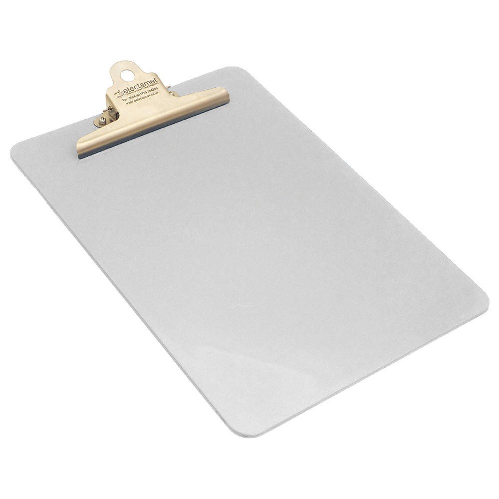 GRAINGER APPROVED  Clipboard,White,9" W 52HW11