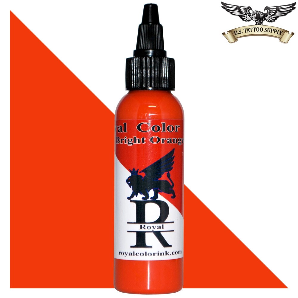 Royal Color Ink 2 oz - Bright Orange