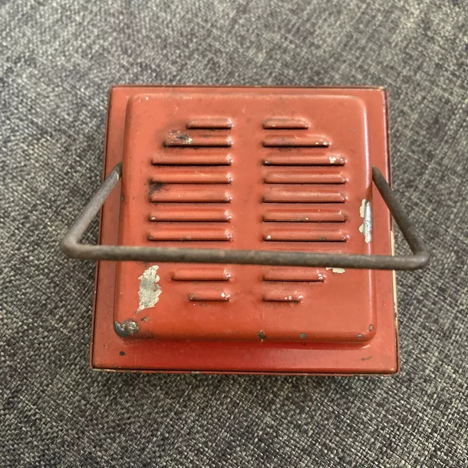 Vintage Desktop Tel-Tru Working Thermometer