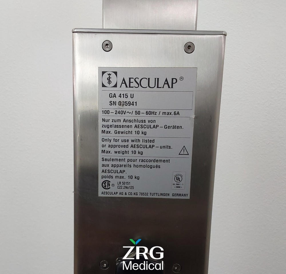 Aesculap Elan-E Type GA w/ Footswitch