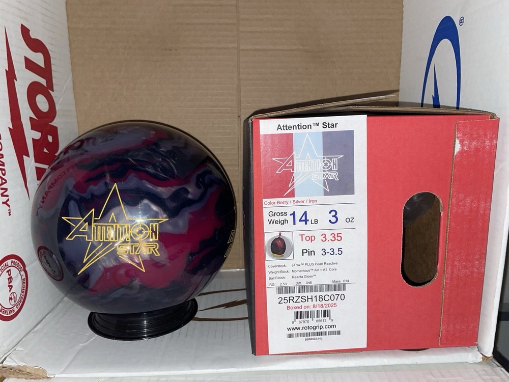 Roto Grip Attention Star 14lbs! NIB!