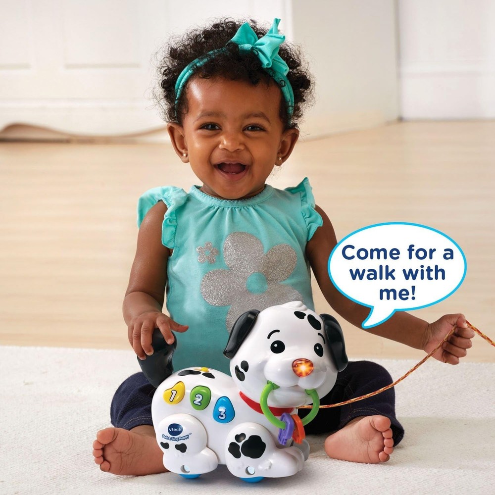 Interactive Pull and Sing Puppy Toy