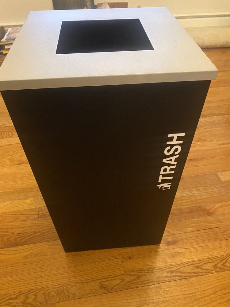 BrightStream 3-Stream Trash and Recycling Receptacles