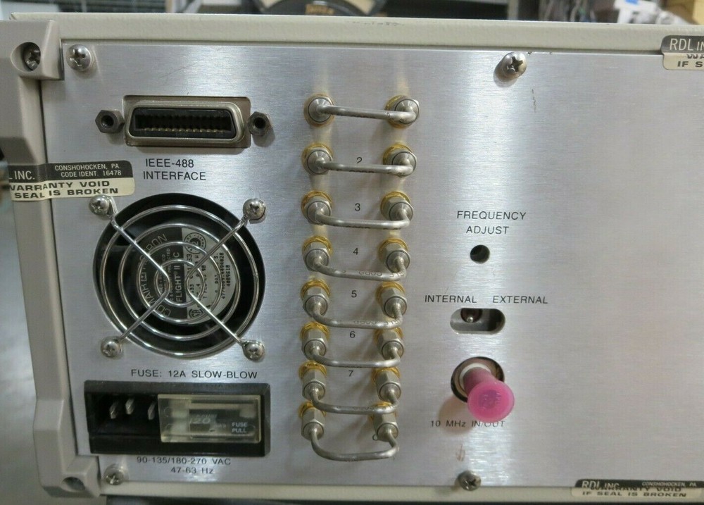 RDL Inc, IMD-801D-03A, Intermodulation Distortion Simulator (#1), Powers Up